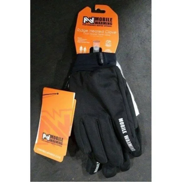 NeW Heated Gloves Mobile Warming Large L Softshell Ridge Heated Glove 12V Winter - Picture 3 of 8